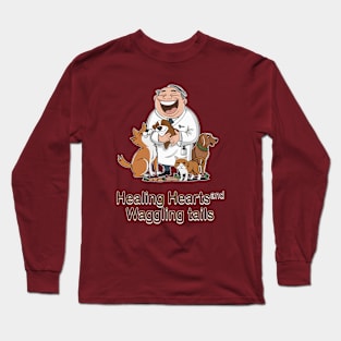 healing hurts and waggling tails Long Sleeve T-Shirt